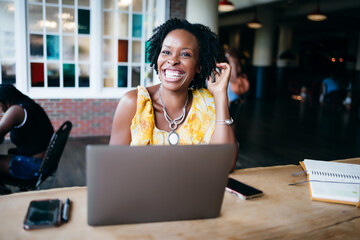 Professional and confident businesswoman, African American 