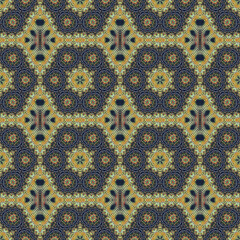 Abstract seamless pattern, background for fashion textiles. Design for fabric, wallpaper, paper, cover, weaving, packaging, tile, ceramics.