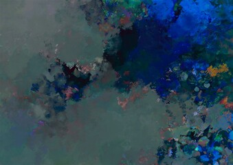 暗闇に光る紫と青の幻想的なテクスチャ背景