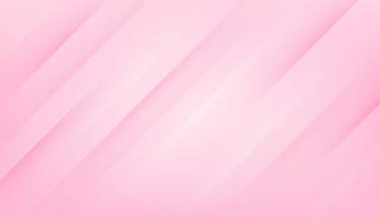 Foto op Aluminium Abstract pink background. Pink modern shapes background for banner template. © Windawake