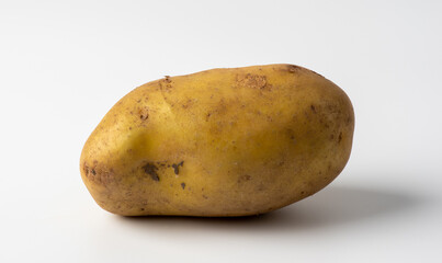 potato isolated on white background