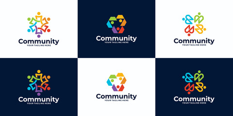 People logo, community Logo Design for Teams or Groups