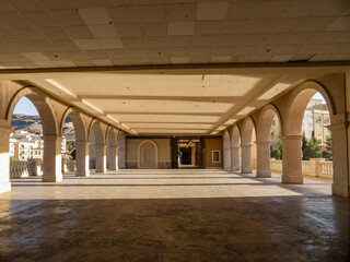 Naklejka premium Hallway of the Lake Las Vegas