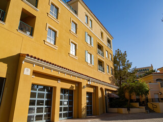 Obraz premium Sunny view of the Lake Las Vegas
