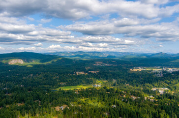 Fototapeta na wymiar Washington state landscape 