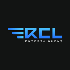 A monogram logo with letters RCL 