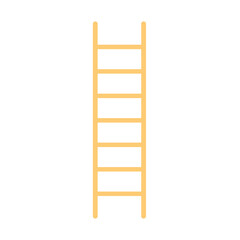 ladder tool flat icon