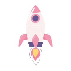 launching rocket explorer