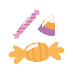 candies set icon