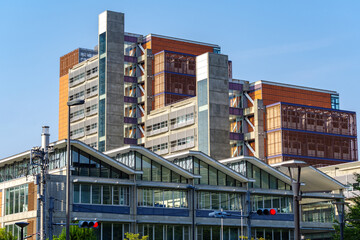 六本木のミッドタウン近くの住宅街の風景