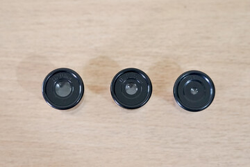 Okuler eyepieces telescope lenses for astronomy planets observation research