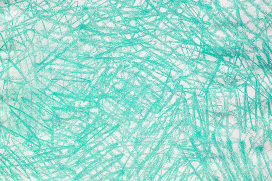 turquoise and white crayon backgraund texture