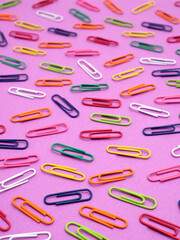 カラフルなクリップ 