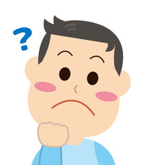 疑問　男性