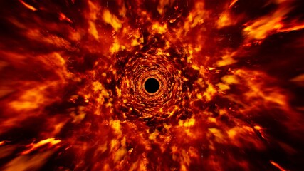 Burning Fire Energy Explosive Effect