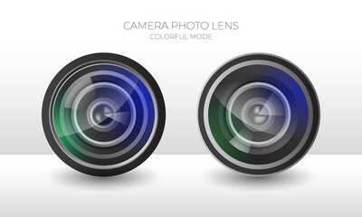 Camera Lens with tinted hue