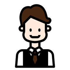 waiter line icon