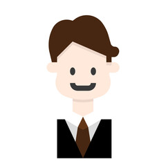 waiter flat icon