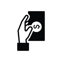 Black solid icon for Artboard