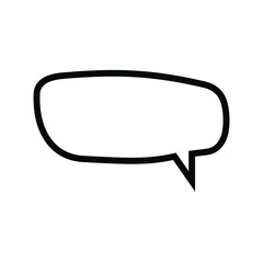 Message vector icon set. speech bubbles illustration sign collection. chat symbol or logo.