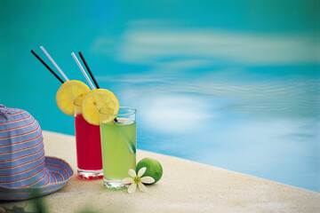 cocktail on the beach