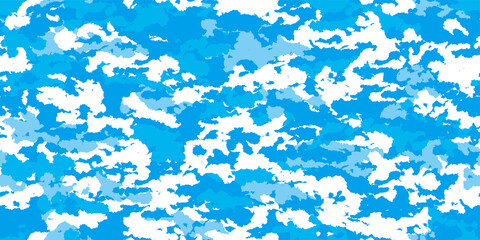 Camouflage background. Seamless pattern.Vector. 迷彩パターン