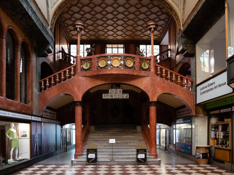 Lucerna Kino Cinema in Lucerna Passage Gallery in Prague
