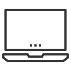 LAPTOP LINE ICON