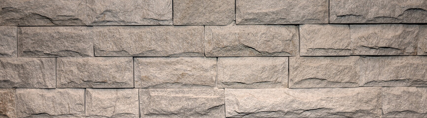 Light brick wall texture, background, wallpaper. Banner design