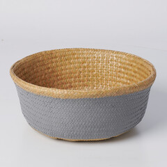 This multifunctional basket is handwoven