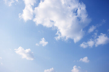 Naklejka na ściany i meble Blue sky in nice day
