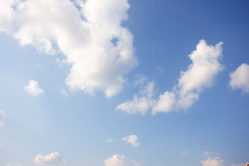 Naklejka na ściany i meble Blue sky in nice day
