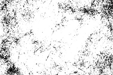 Grunge white and black wall background.Abstract black and white gritty grunge background.black and white rough vintage distress background.Grunge Texture Vector
