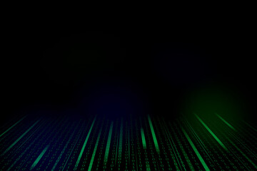 Obraz premium Stream of binary code design