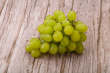 Sweet and tasty green grape