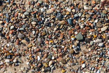 pebbles on the beach