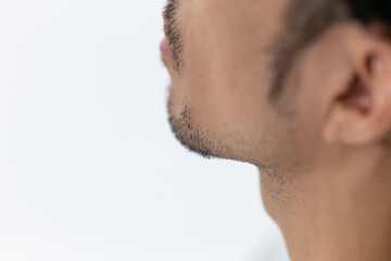 Obraz premium 髭・男性