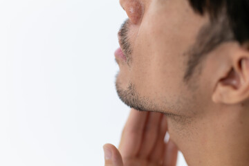 Fototapeta premium 髭・男性
