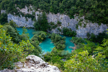 Fototapeta na wymiar Plitvice Lakes, Croatia