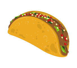taco mexican snack