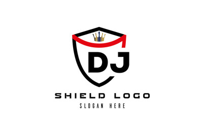 king shield DJ latter logo 
