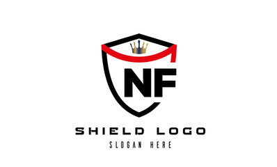 king shield NF latter logo 