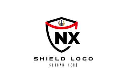 king shield NX latter logo 
