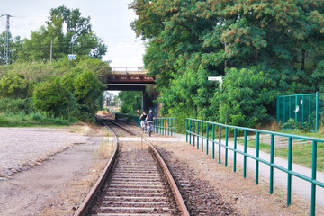 Wissenschaftshafen, ehemaliger Handelshafen an der Elbe in Magdeburg