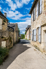 Fototapeta na wymiar Turenne, village médiéval, est une commune française en Corrèze et région Nouvelle-Aquitaine, France. 