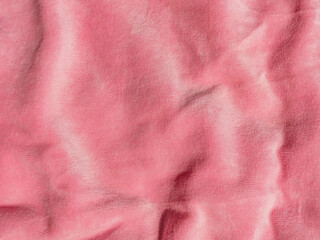 Pink color velvet fabric texture top view. Female blog rose velour tactile background. Smooth soft...