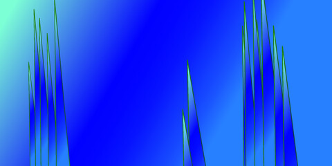 Floral blue abtstrac background