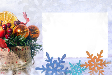 Christmas greeting card