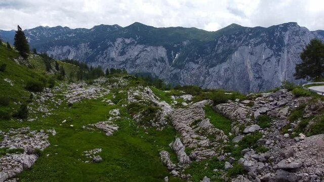 the Austrian Alps at Mount Loser