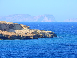 gazing north from the North Coast of Koufonisia islands Greece